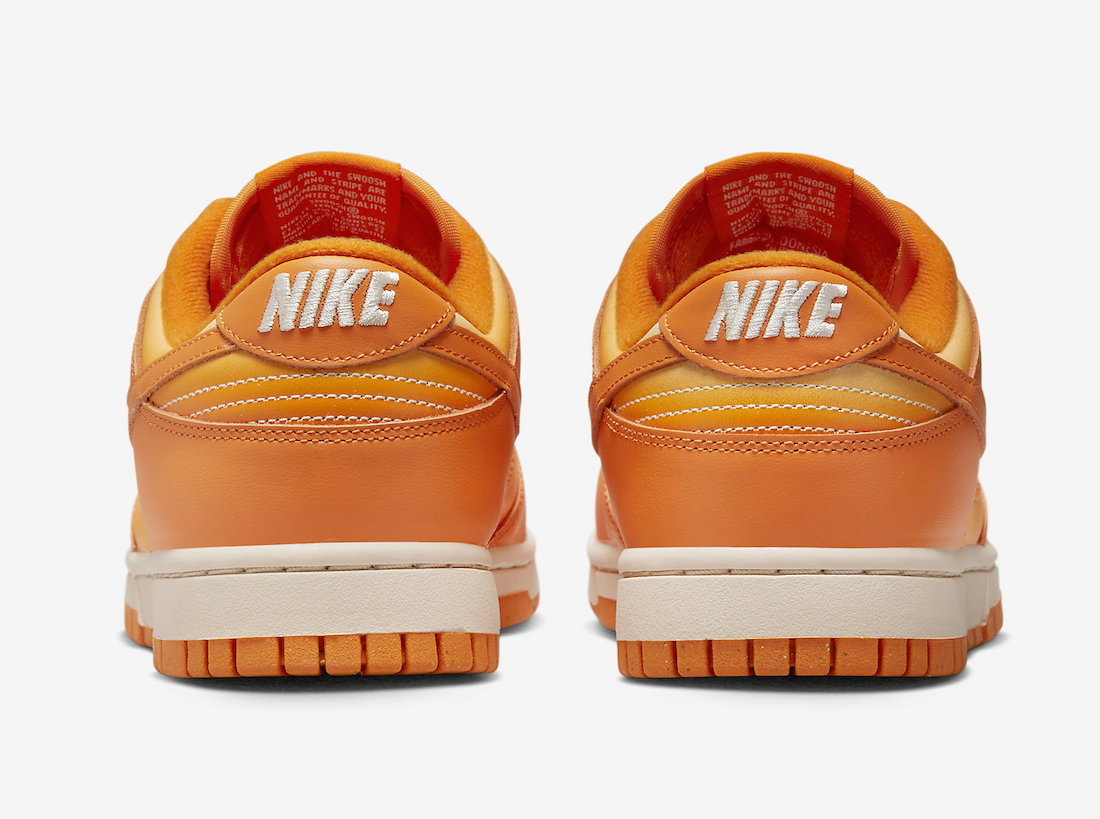 Nike Dunk Low Magma Orange DX2953-800 Release Date
