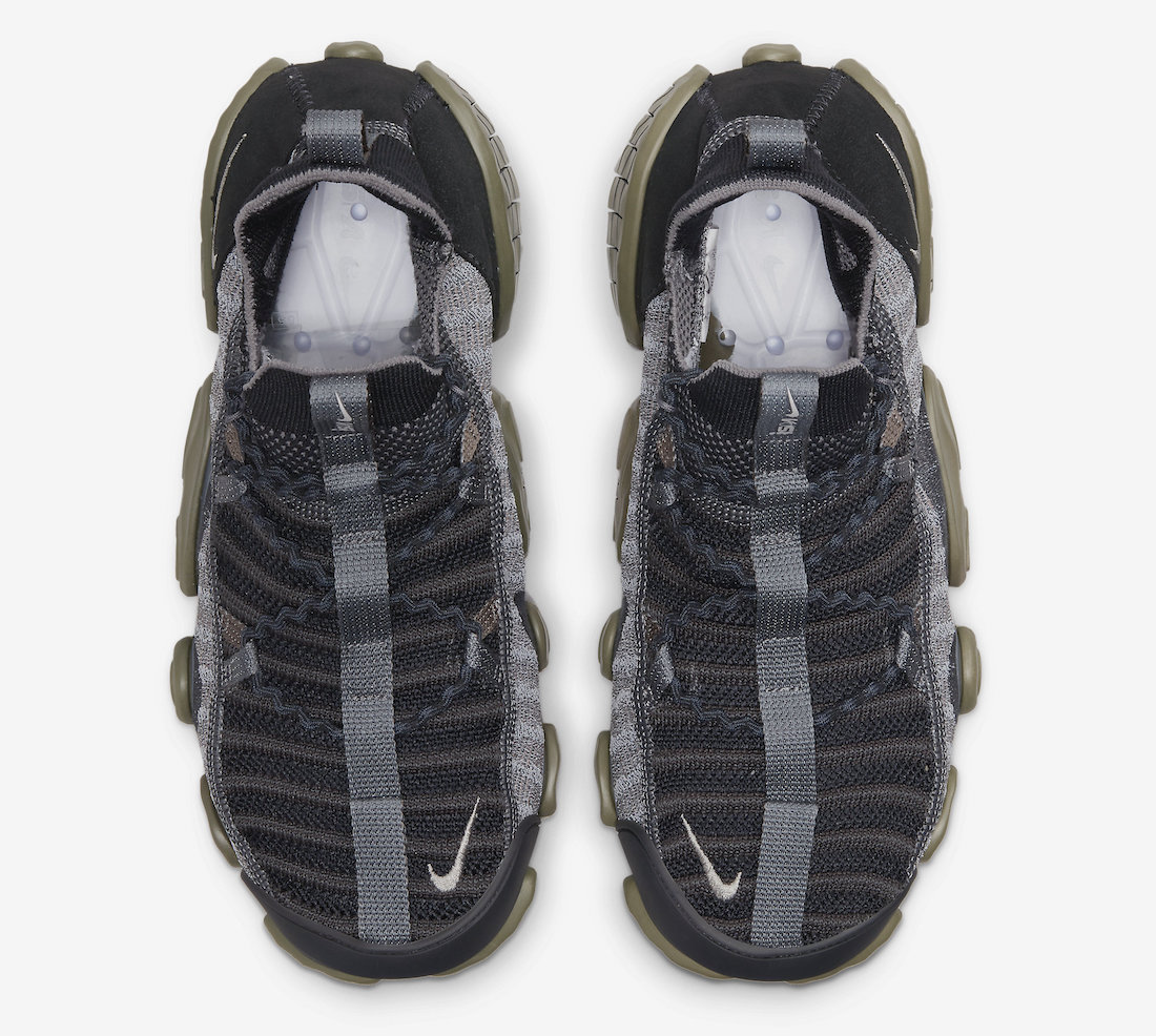 Nike ISPA Link Black Medium Olive CN2269-003 Release Date