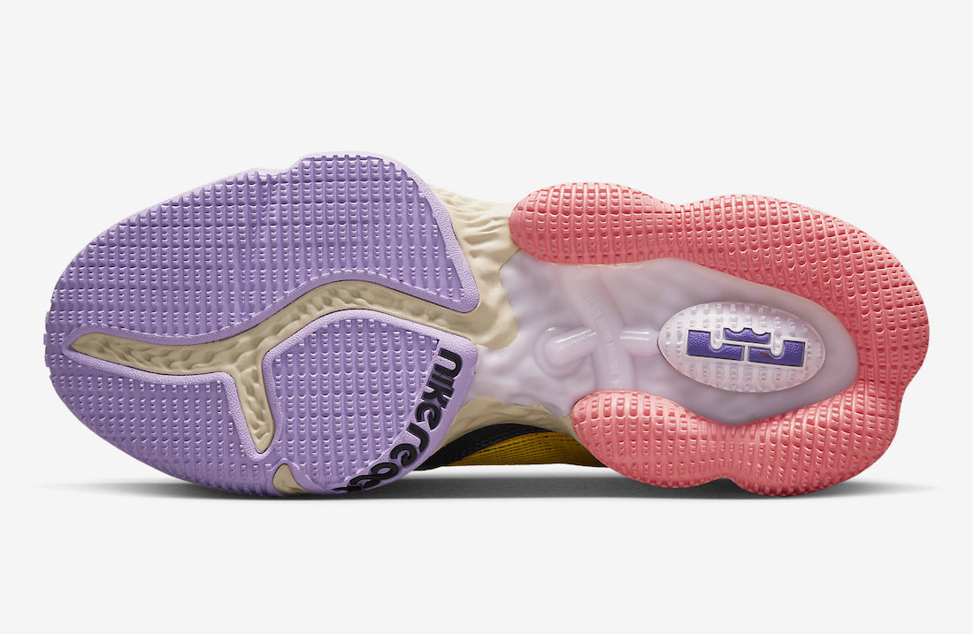 Nike LeBron 19 Low Lilac Pink Glaze Dark Smoke Grey DO9829-500 Release Date