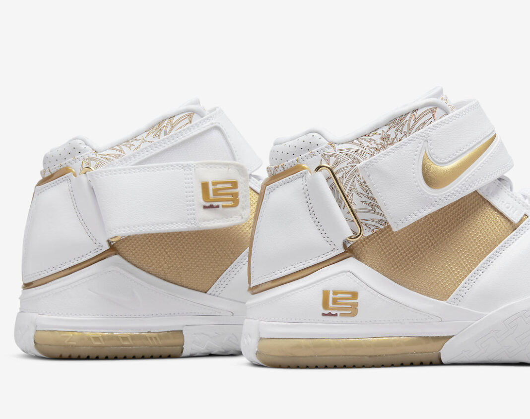 Nike LeBron 2 Maccabi Metallic Gold White DJ4892-100 Release Date | SBD