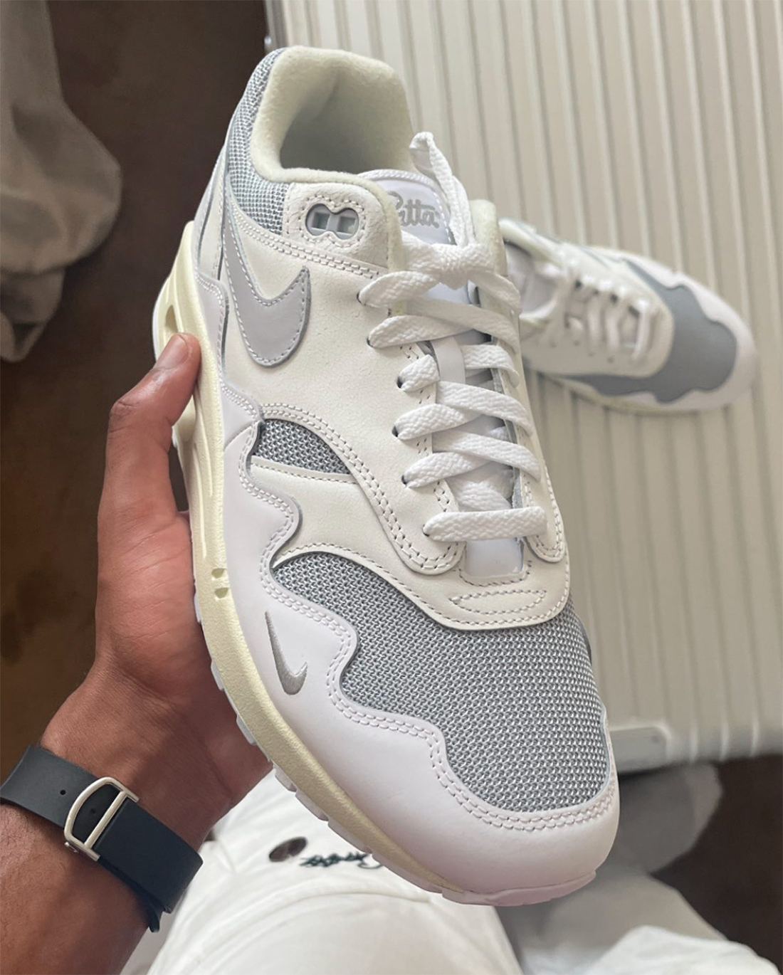 Patta Nike Air Max 1 White Grey Release Date