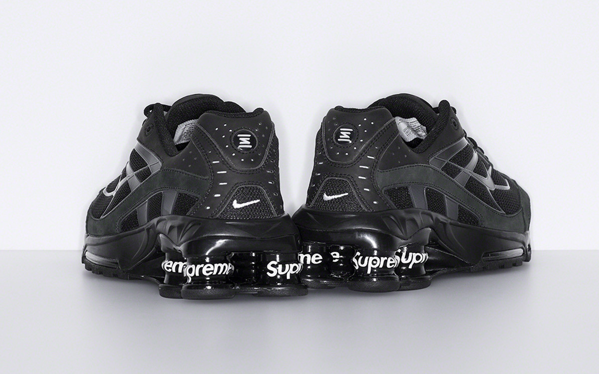 Supreme Nike Shox Ride 2 Black Release Date