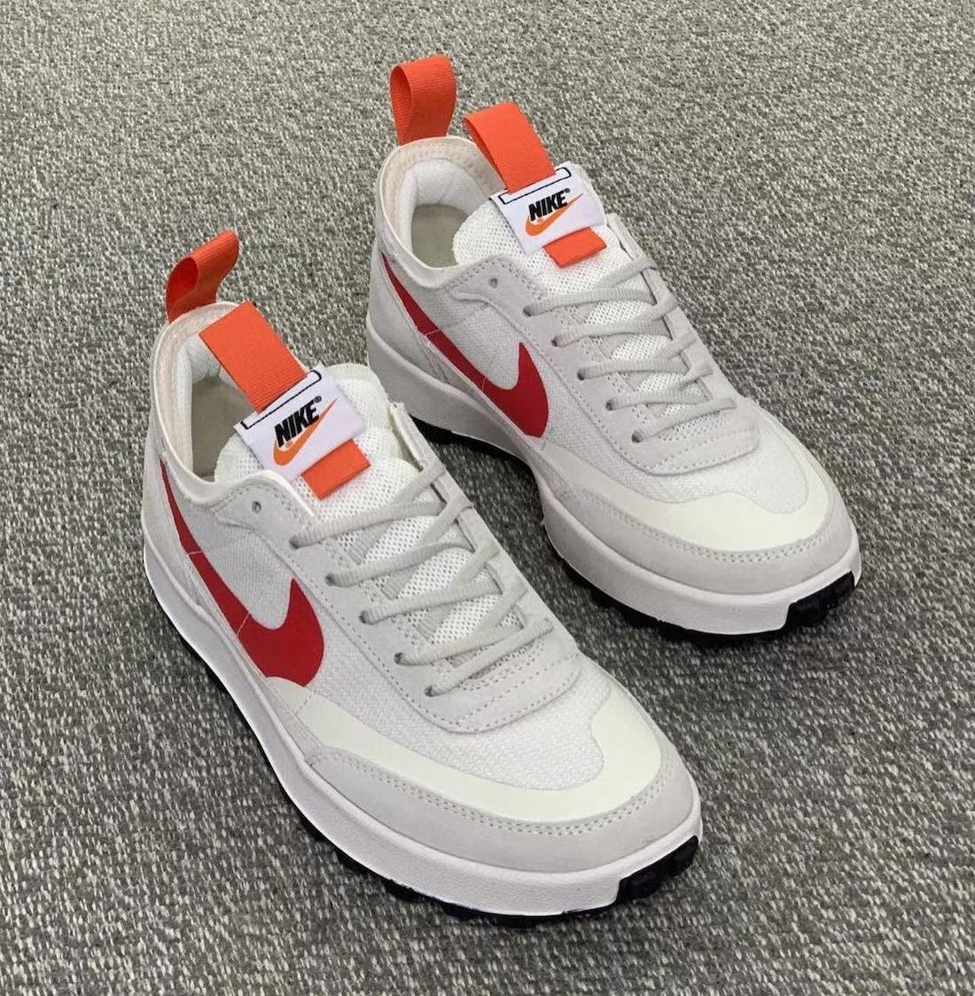 Tom Sachs NikeCraft General Purpose Shoe White Red Release Information