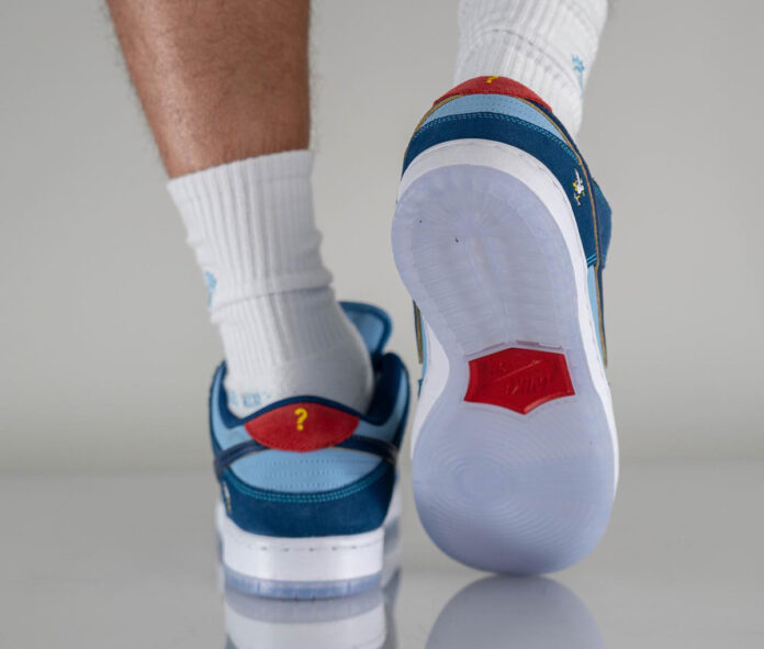 Why So Sad Dunks On Feet