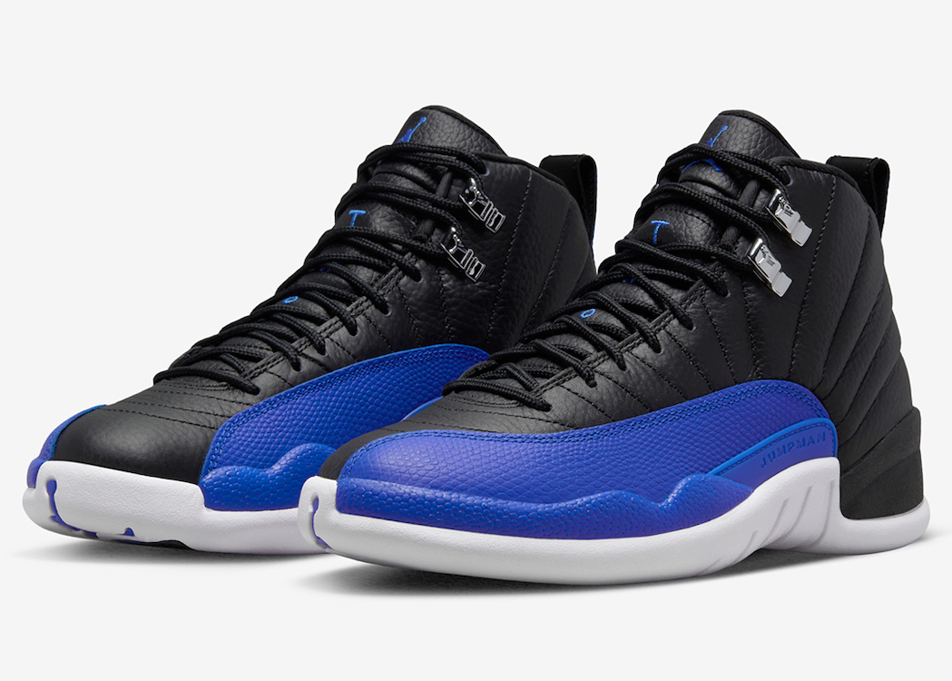 Blue and outlet white 12 jordans