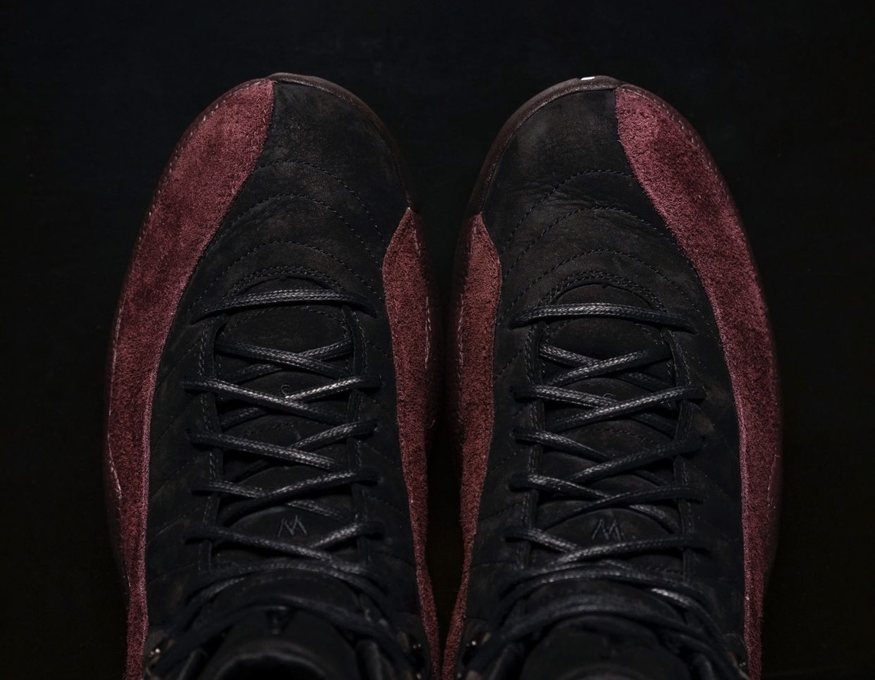 A Ma Maniere Air Jordan 12 Black Burgundy Crush DV6989-001 Release Date