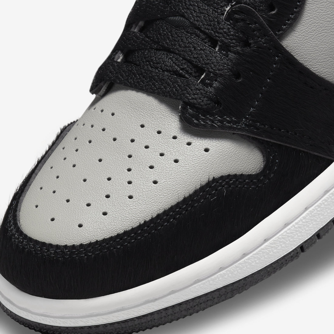 Air Jordan 1 Twist 2.0 Medium Grey Black DZ2523-001 Release Date Toe