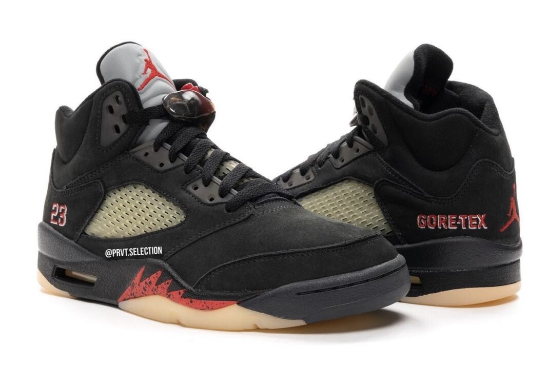 Air Jordan 5 Gore-Tex Off Noir DR0092-001 Release Date | SBD