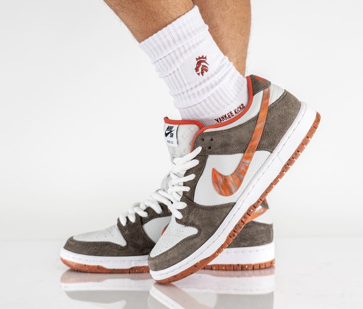 Crushed DC nike running SB Dunk Low DH7782 001 Release Date On Feet 3