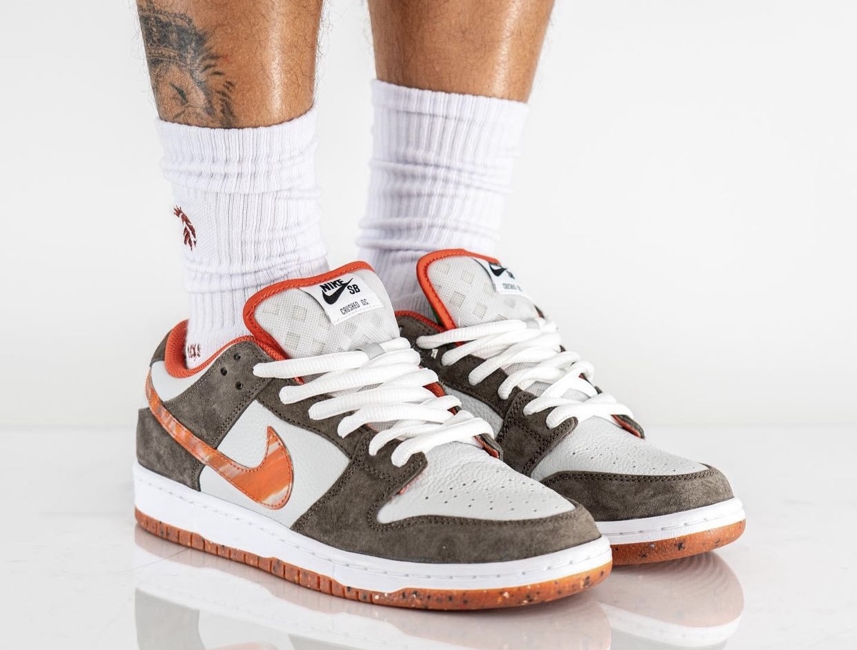 Crushed DC Nike SB Dunk Low DH7782 001 Release Date On Feet