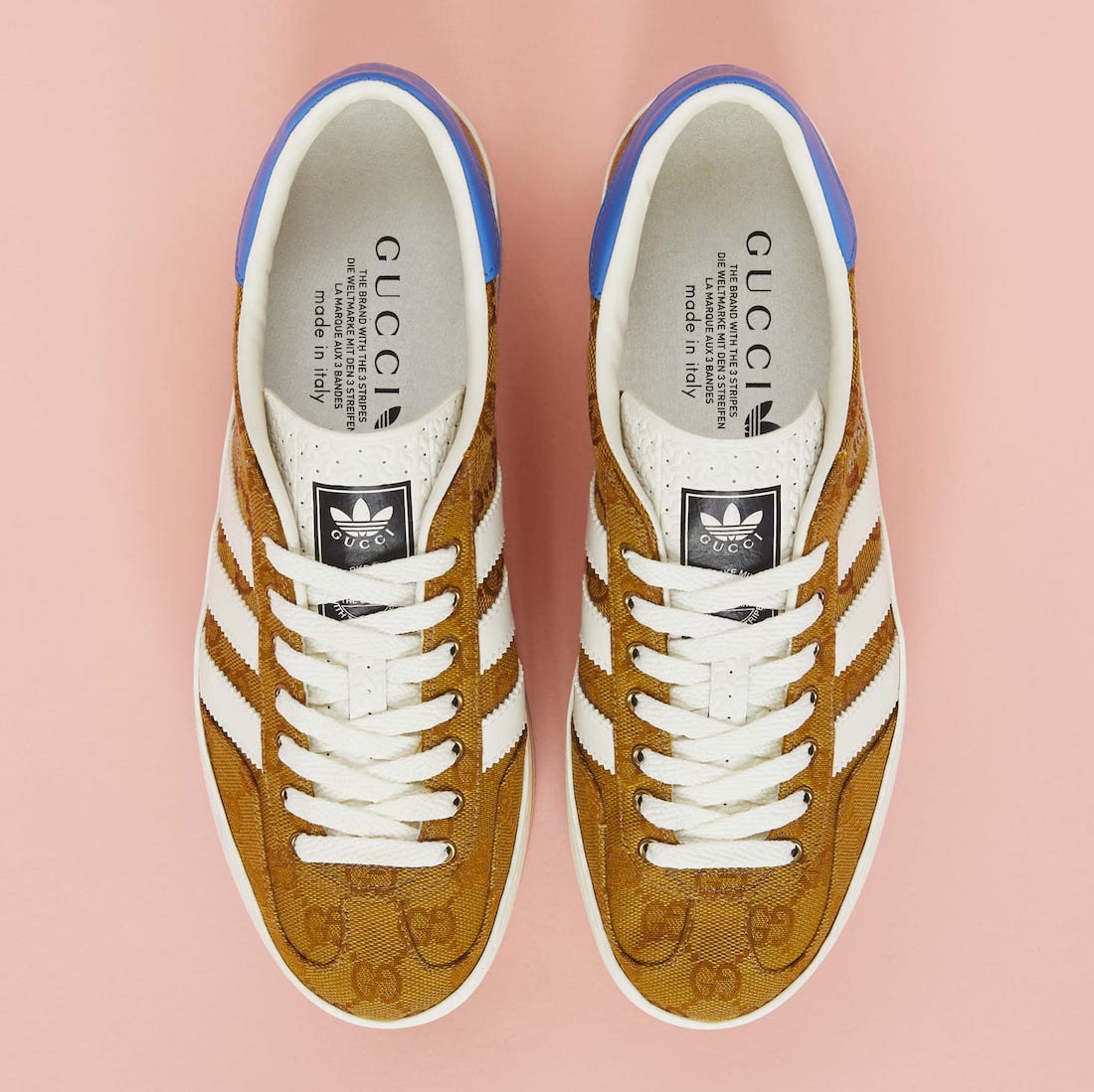 Gucci adidas GG Gazelle HQ7085 Release Date 2