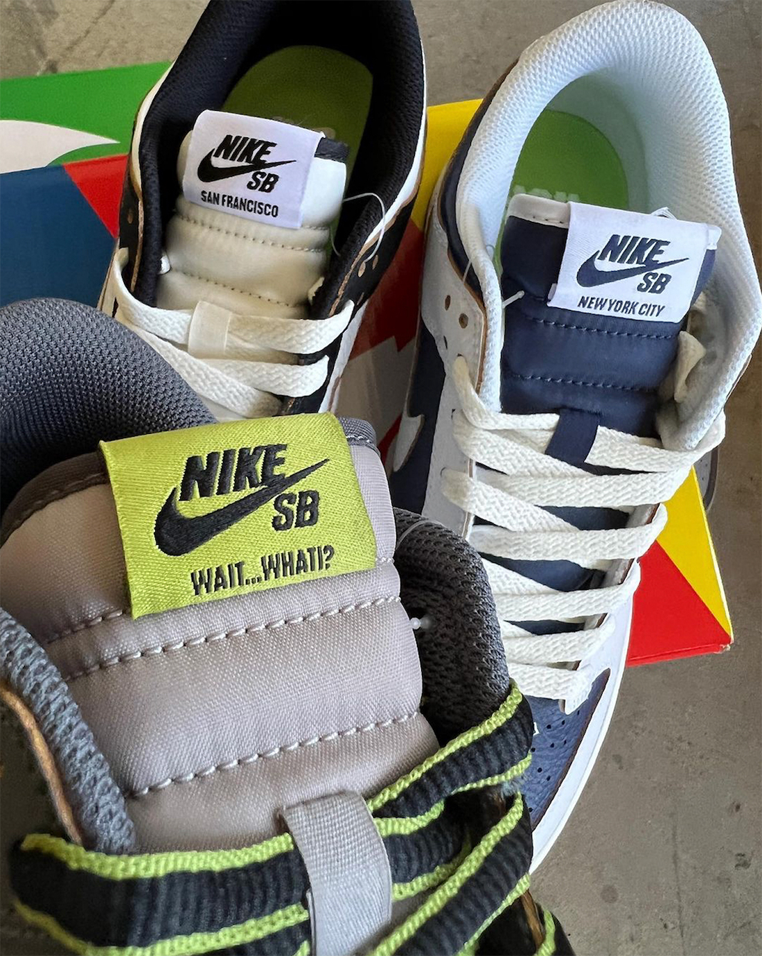 HUF Nike SB Dunk Low Friends Family Grey Green Release Date