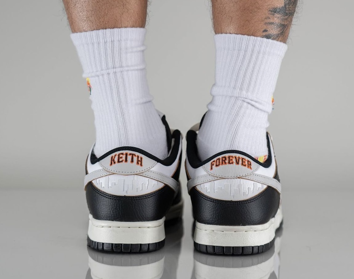 HUF Nike SB Dunk Low San Francisco FD8775 001 Release Date On Feet 8