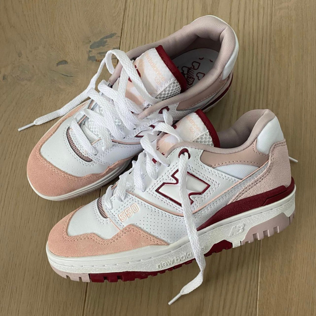 New Balance 550 Hearts Valentines Day Release Date
