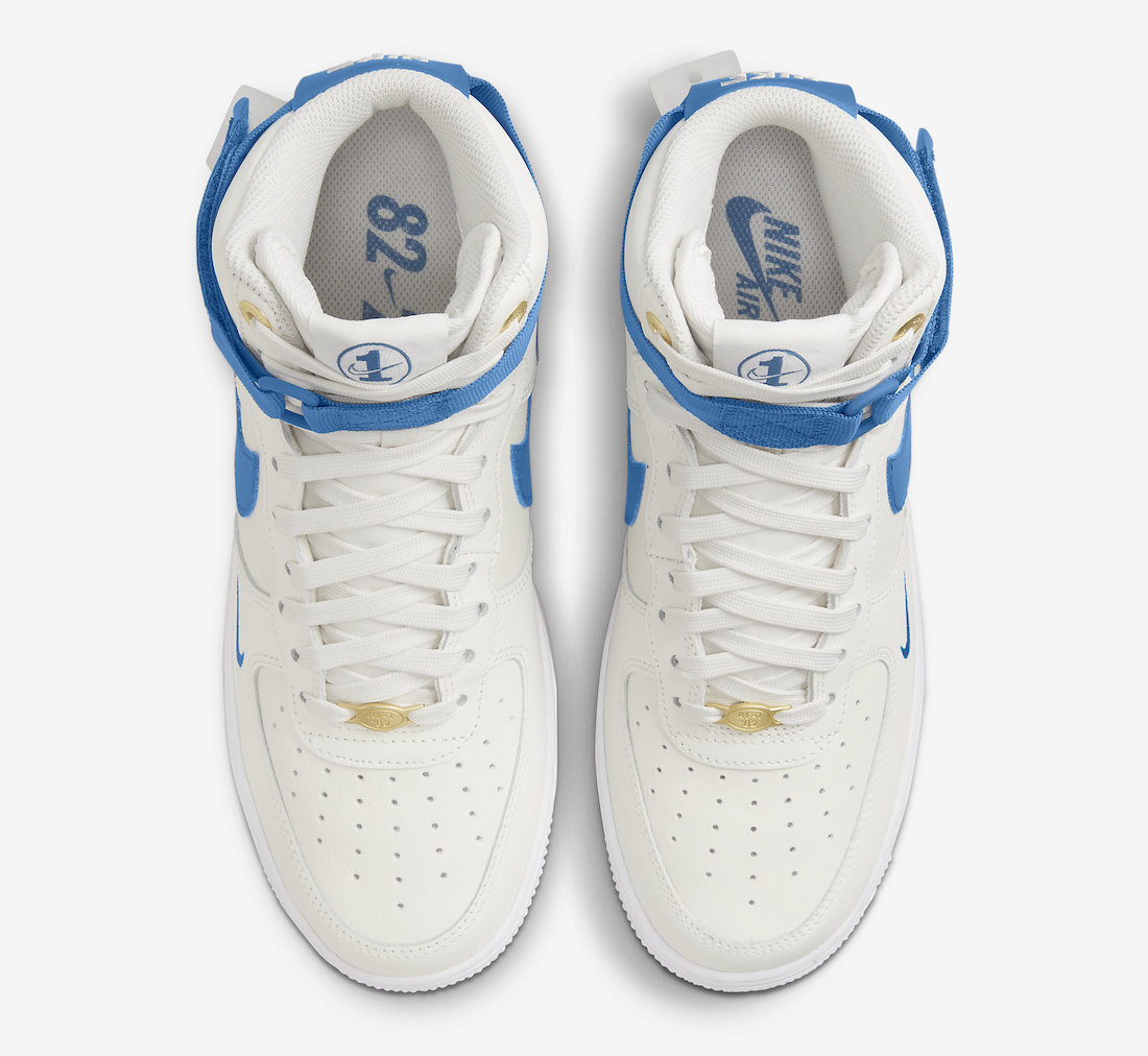 Nike Air Force 1 High White Blue DQ7584-100 Release Date | SBD