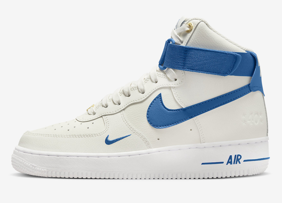Nike Air Force 1 '07 White Medium Blue 2022