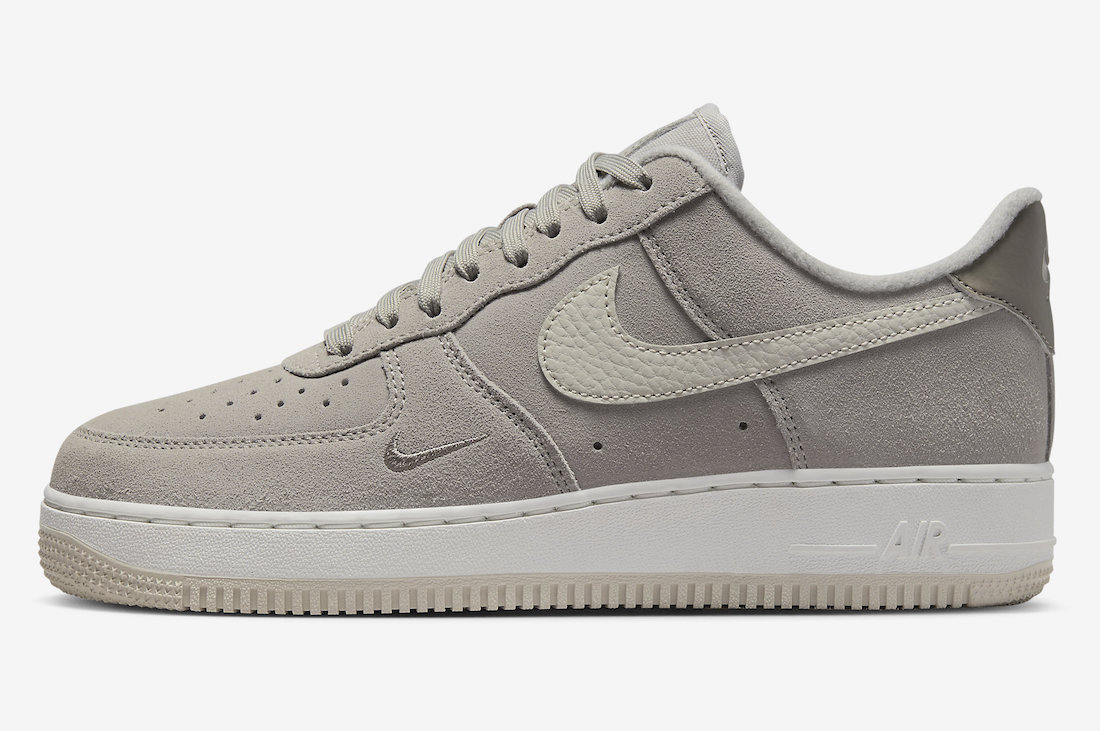 Nike Air Force 1 Low Grey Suede FB8826-001 Release Date