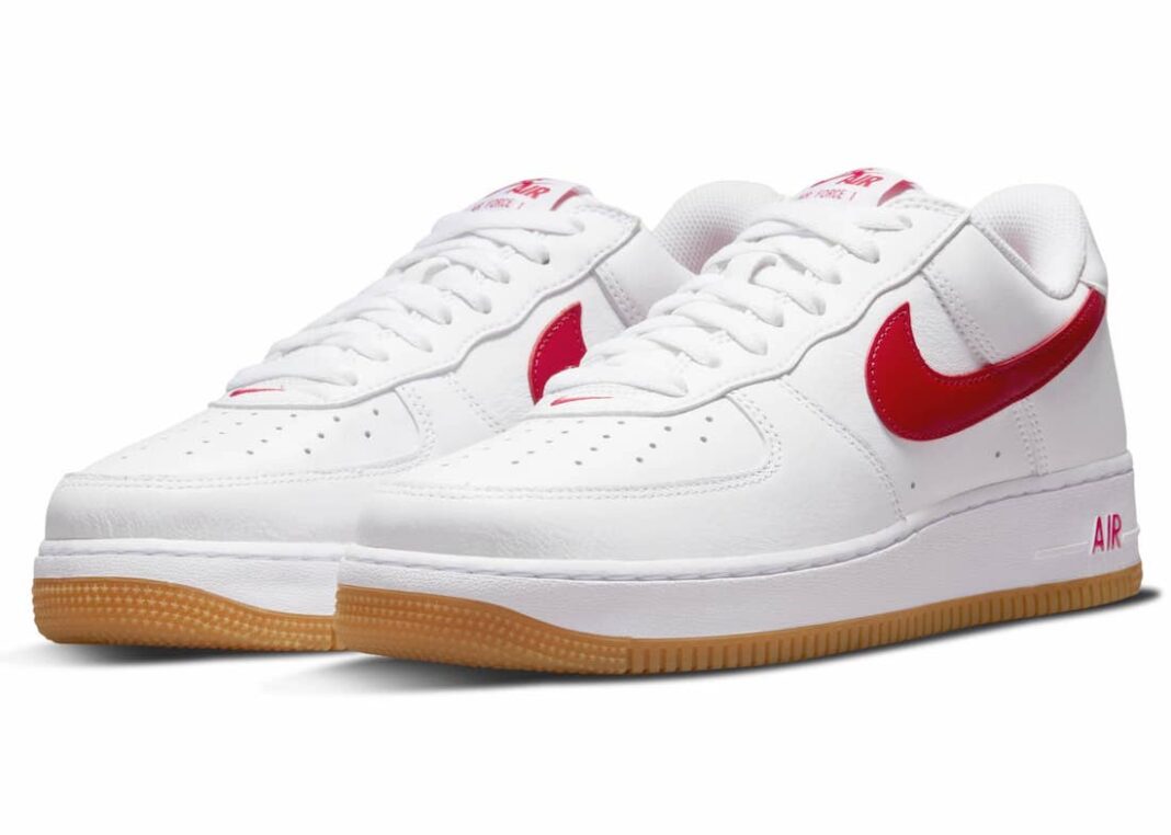 Nike air force 1 red swoosh Air Force 1 Low Color of the Month DJ3911-102 Release Date | SBD