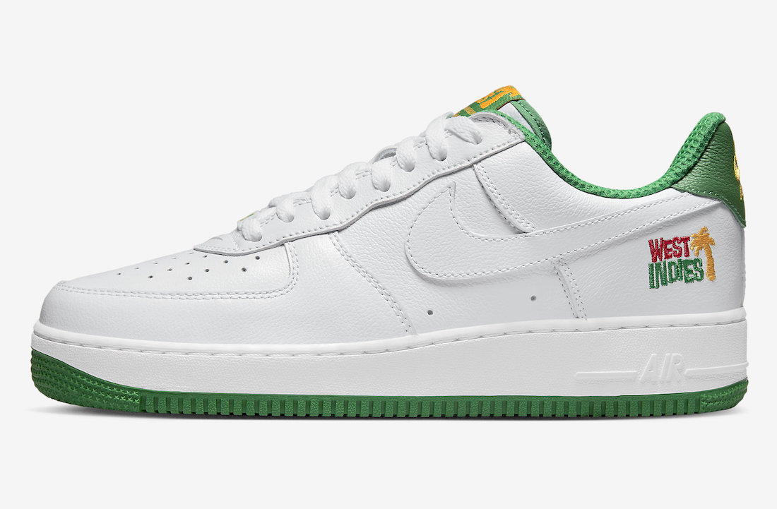 Nike Air Force 1 Low West Indies 2022 DX1156-100 Release Date