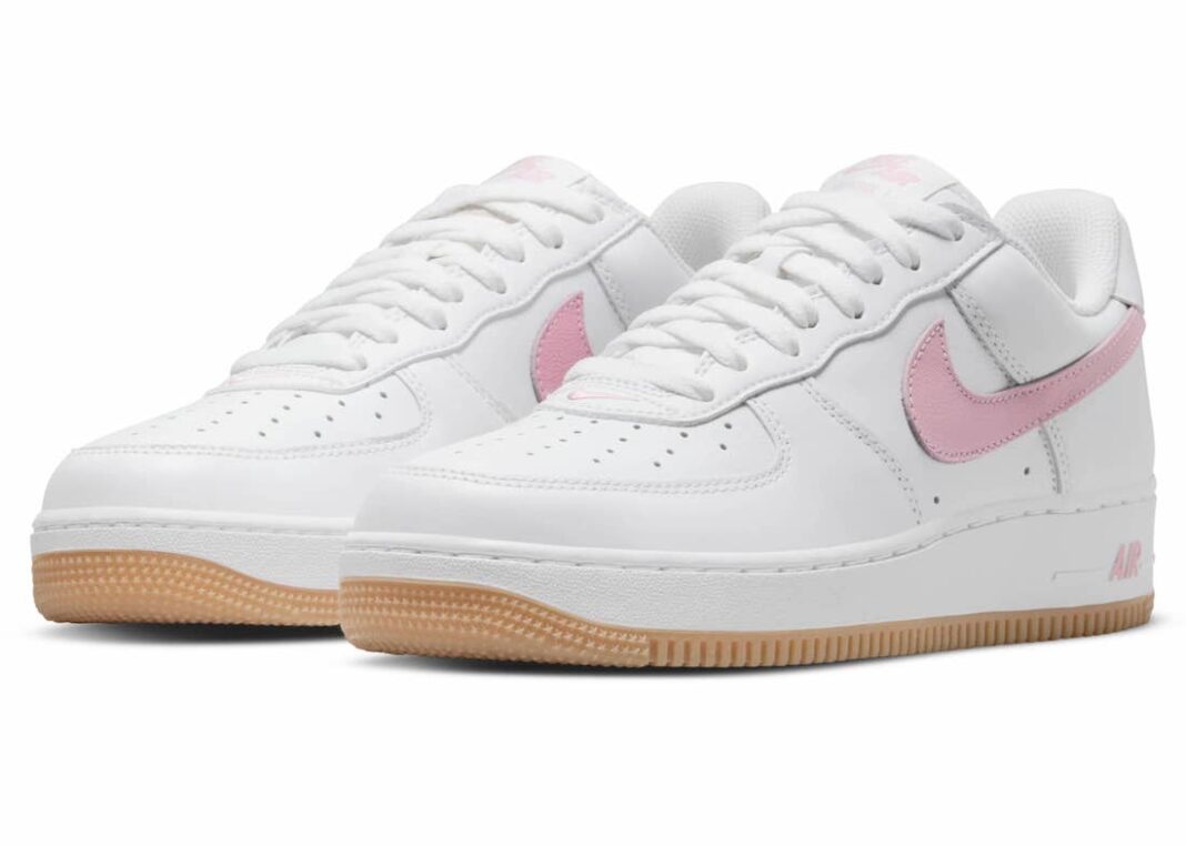 Nike Air Force 1 Since 82 White Pink Gum DM0576-101 Release Date
