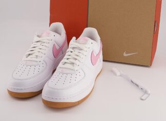 Nike Air Force 1 Since 82 White Pink Gum DM0576-101 Release Date-5