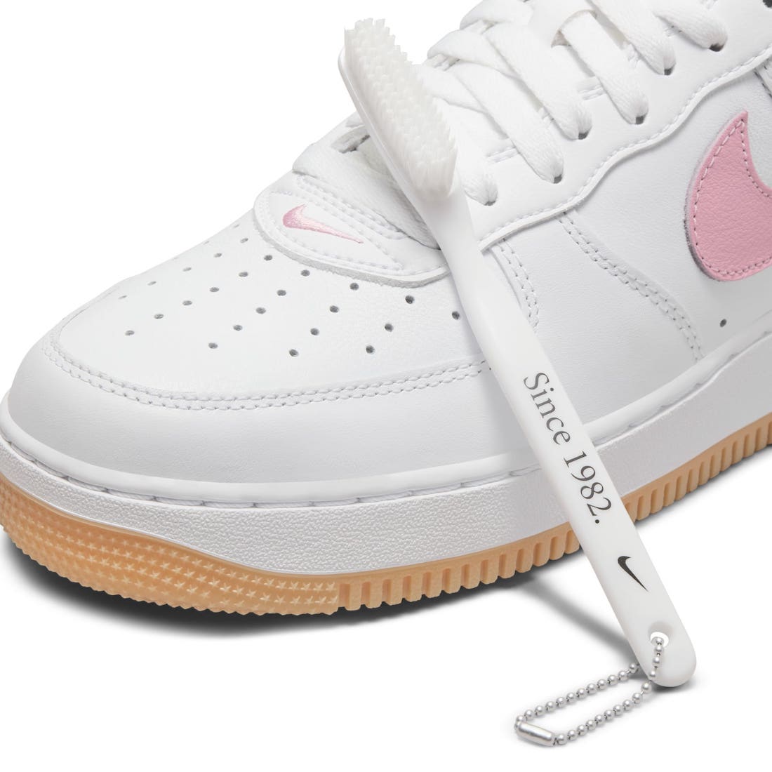 Nike Air Force 1 Since 82 White Pink Gum DM0576-101 Release Date