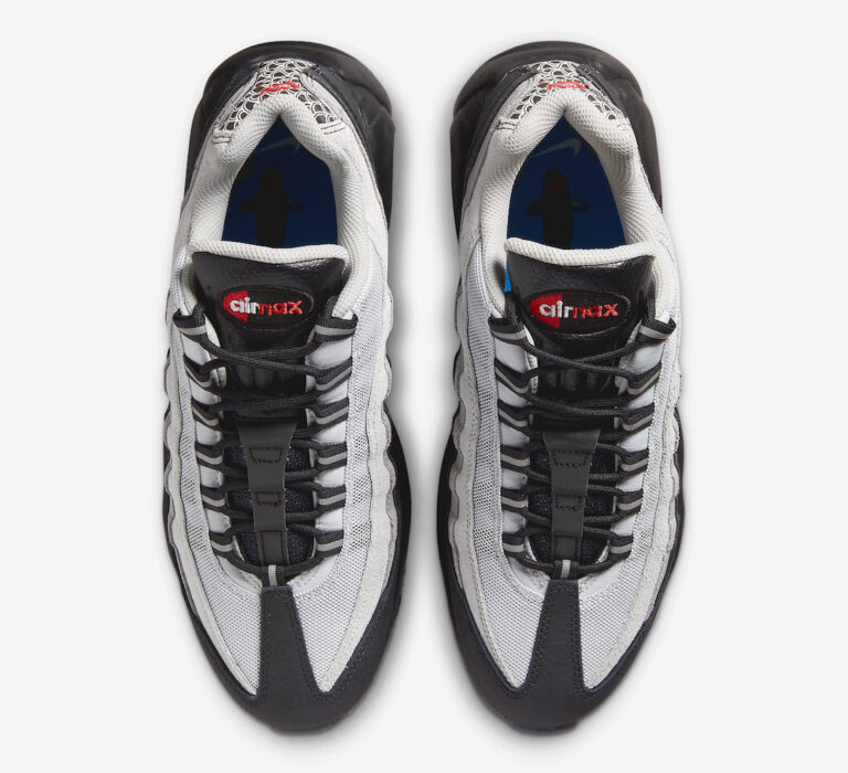 Nike Air Max 95 Black White Pure Platinum Light Smoke Grey DQ3979-001 ...