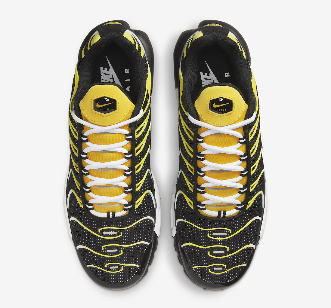 Nike Air Max Plus Black Yellow White DQ3983-001 Release Date