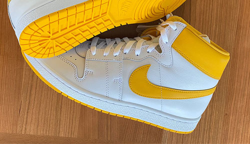 Nike Air Ship White Uni Gold early look release dates 2022