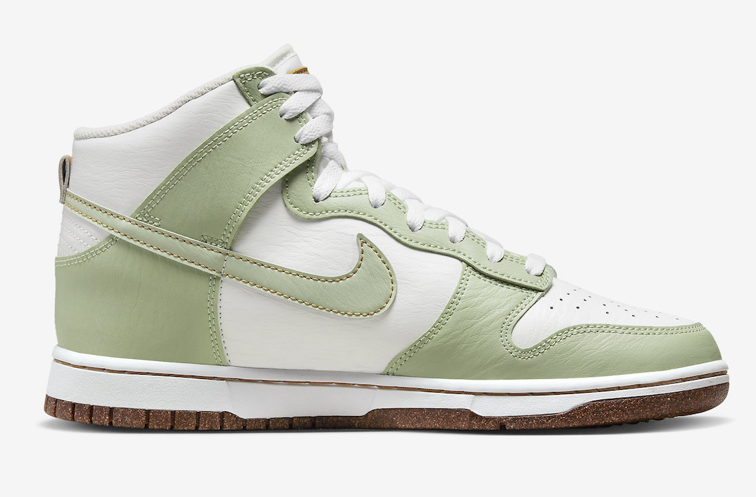 Nike Dunk High Inspected By Swoosh Honeydew Summit White DQ7680-300 Release Date