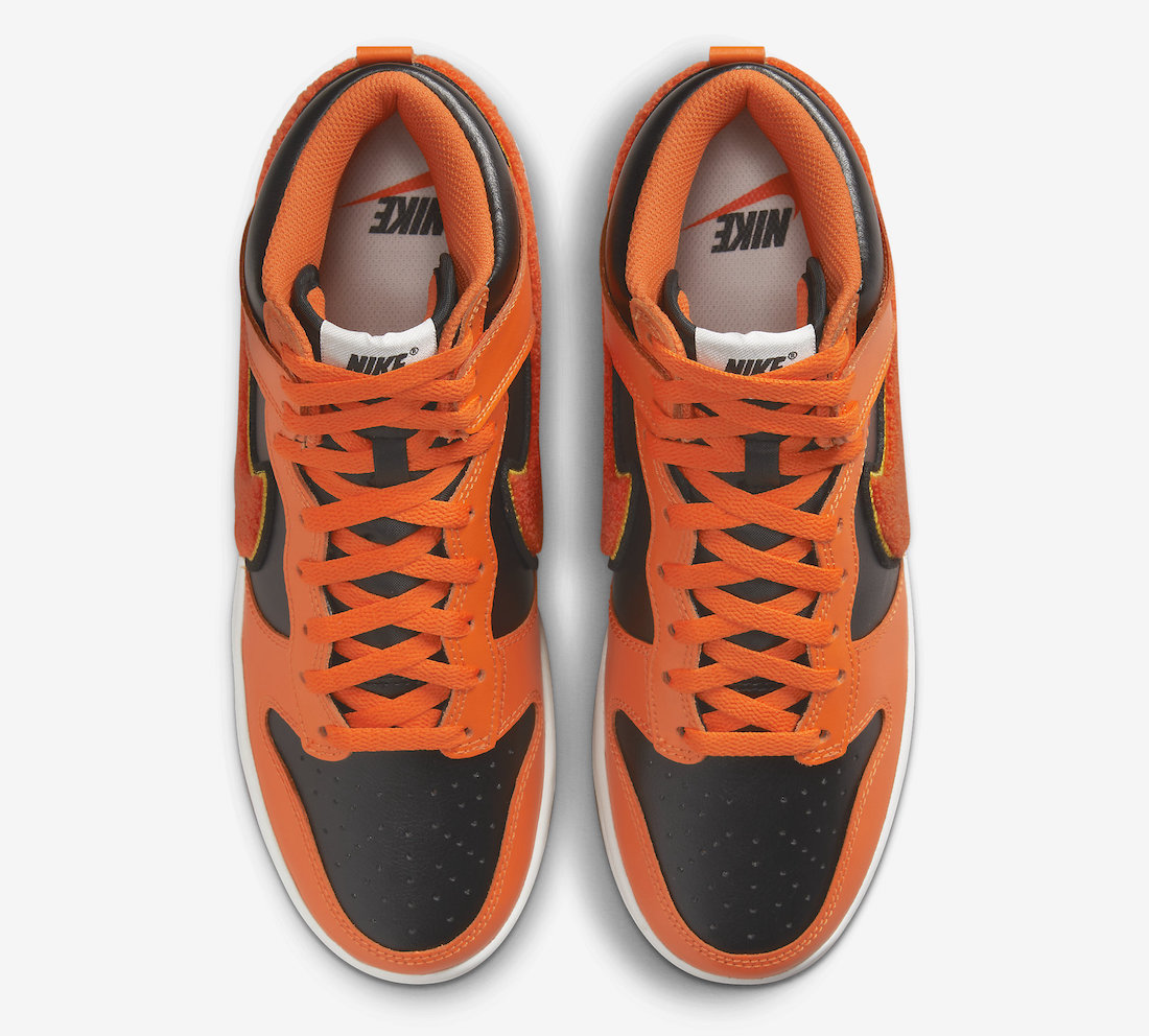 Nike Dunk High University Black Orange DR8805-002 Release Date