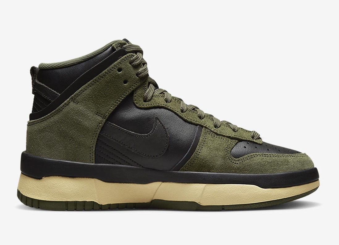 Nike Dunk High Up Medium Olive DH3718-200 Release Date