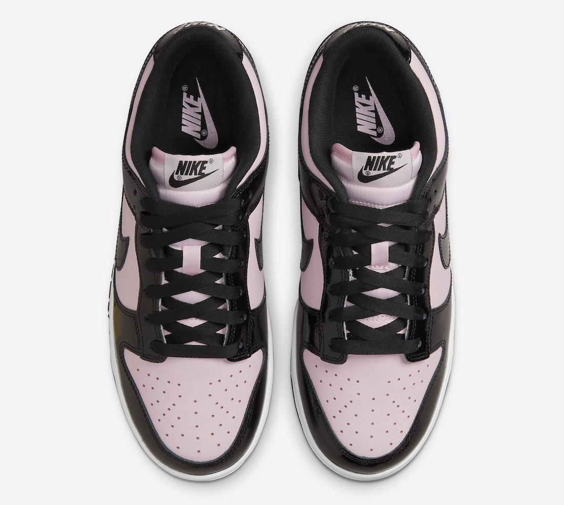 Nike Dunk Low Pink Black Patent DJ9955-600 Release Date