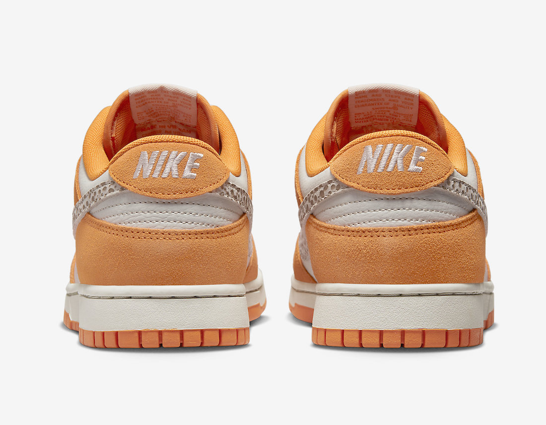 Nike Dunk Low Safari Swoosh Kumquat DR0156-800 Release Date