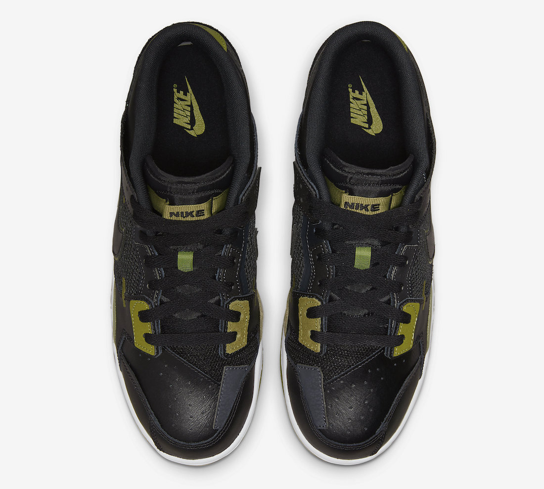 Nike Dunk Low Scrap Black Olive DM0128-001 Release Date