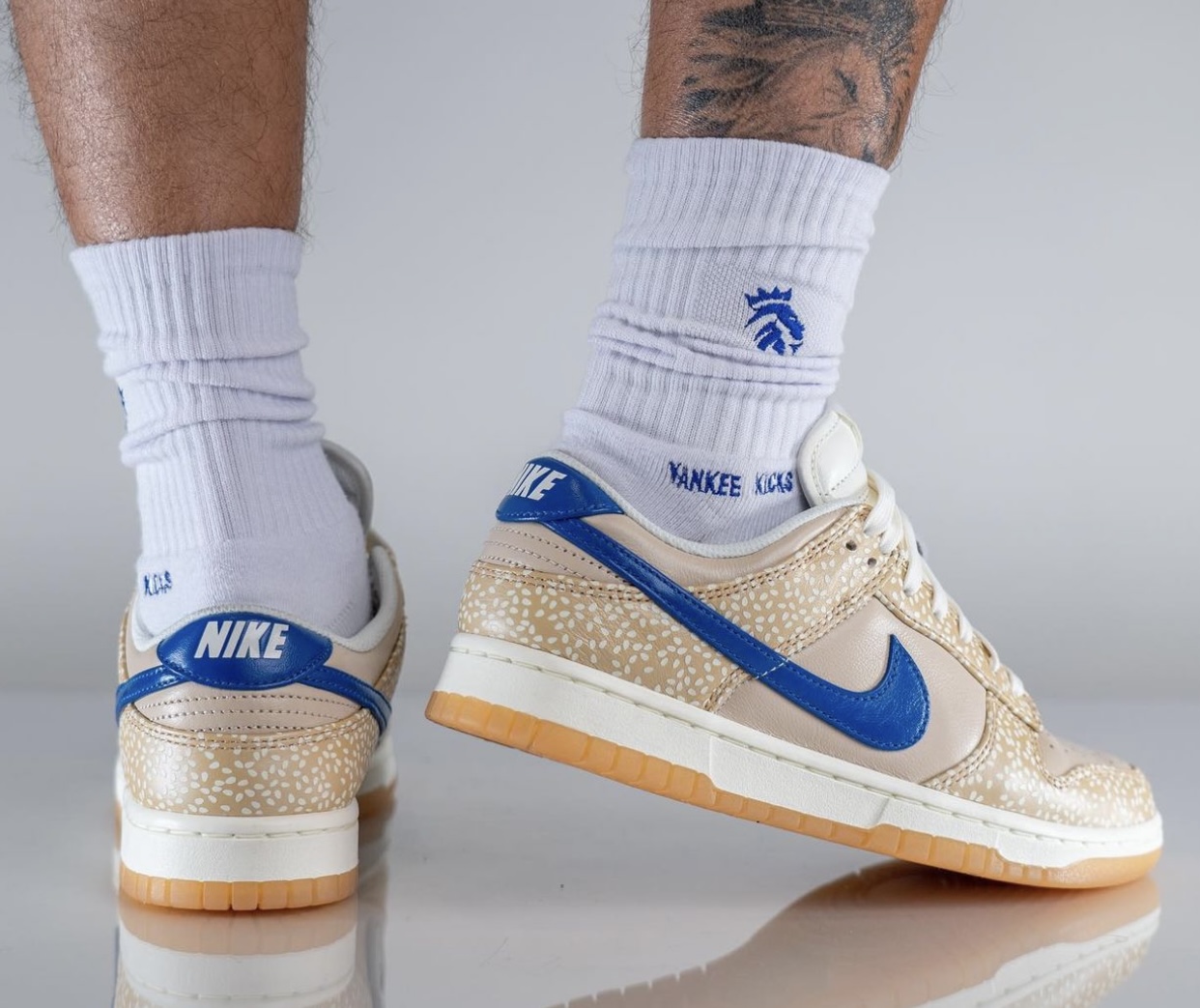 Nike Dunk Low Sesame DZ4853-200 Release Date On-Feet
