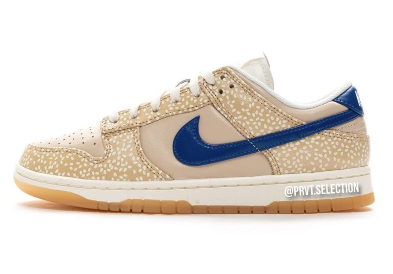 nike dunk low montreal bagel sesame special box