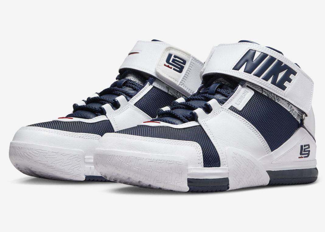 Nike LeBron 2 Midnight Navy DR0826-100 Release Date