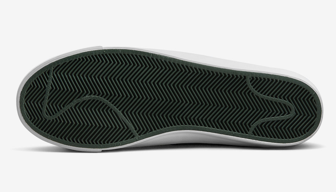 Nike SB Blazer Low Orange Label White Green DR9099-100 Release Date