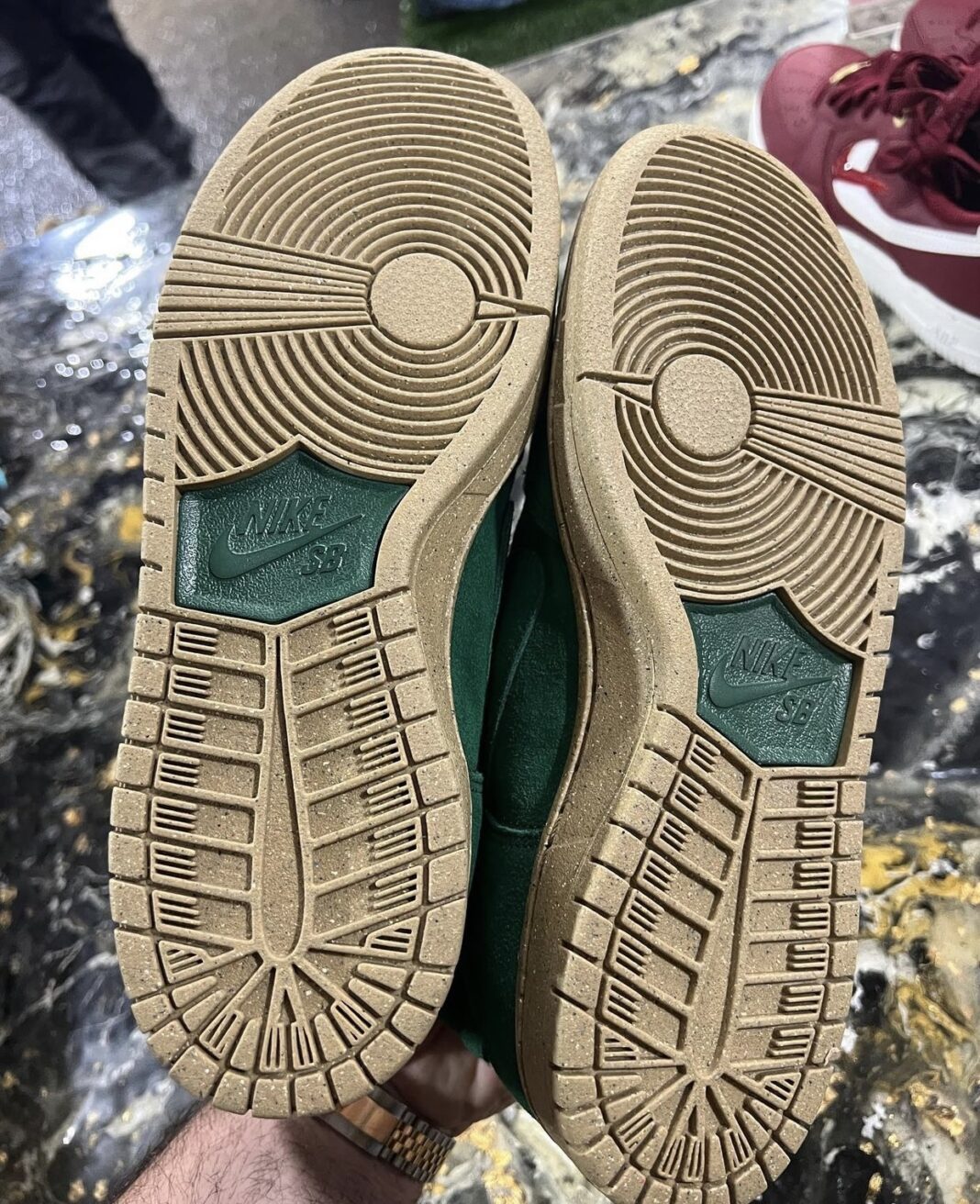 Nike Dunk Hi Gorge Green/Sail Trainers Shoes