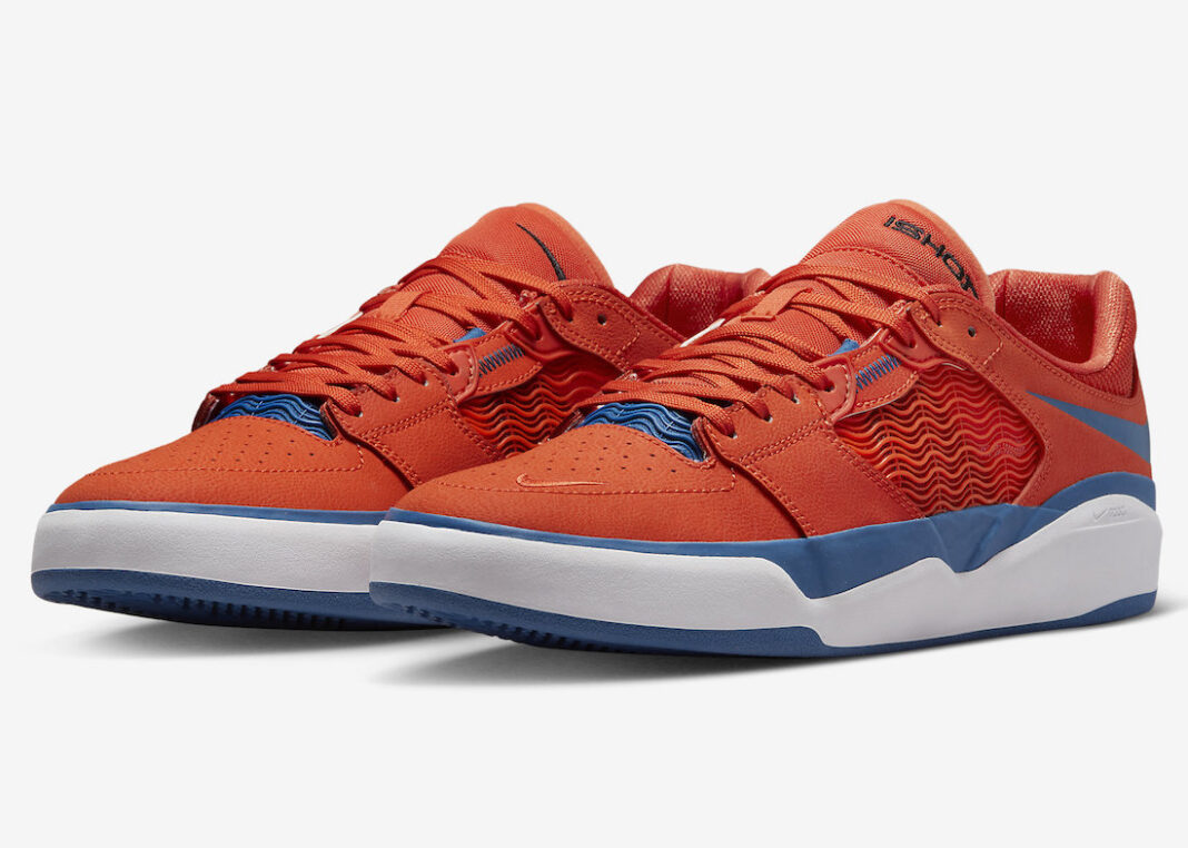 Nike SB Ishod Orange Blue DZ5648-800 Release Date