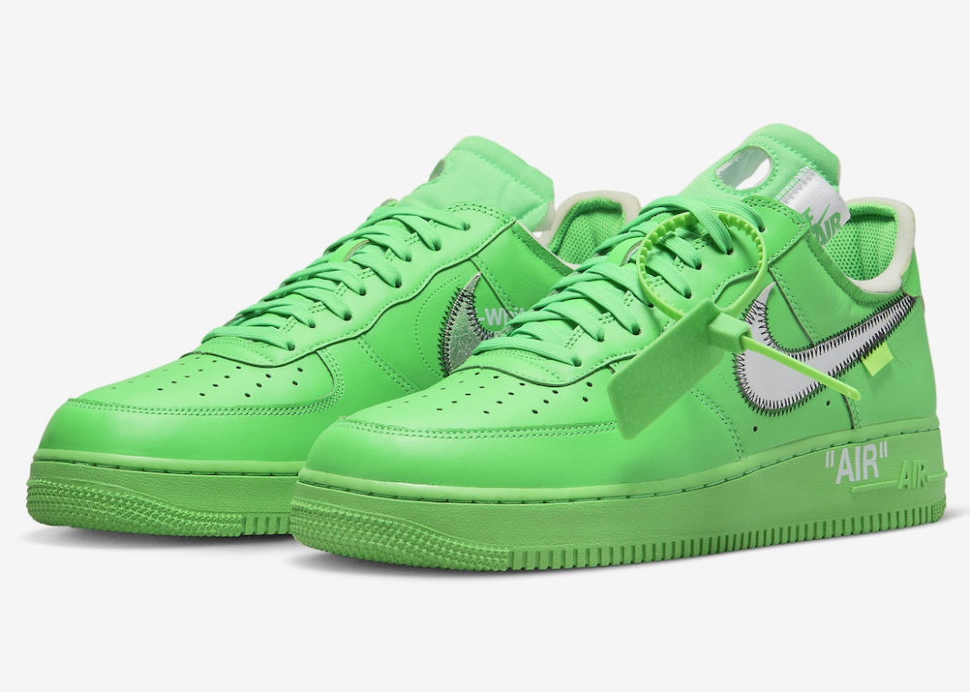teori Forklaring Tyggegummi Off-White x Nike Air Force 1 Low Brooklyn DX1419-300 Release Date | SBD