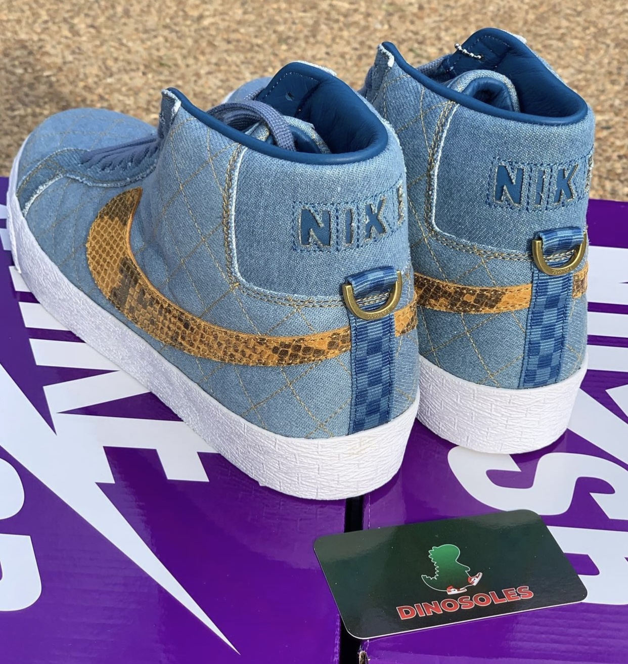 Supreme Nike SB Blazer Mid Industrial Blue DX8421-400 Release Date