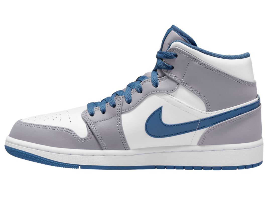 Air Jordan 1 Mid True Blue Dq8426 014 Release Date Sbd