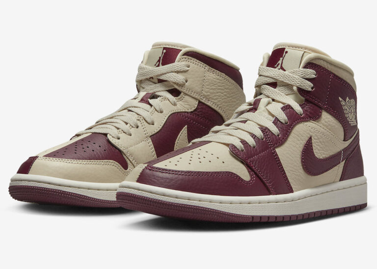 Air Jordan 1 Mid Split Beach Cherrywood DR0501-200 Release Date | SBD