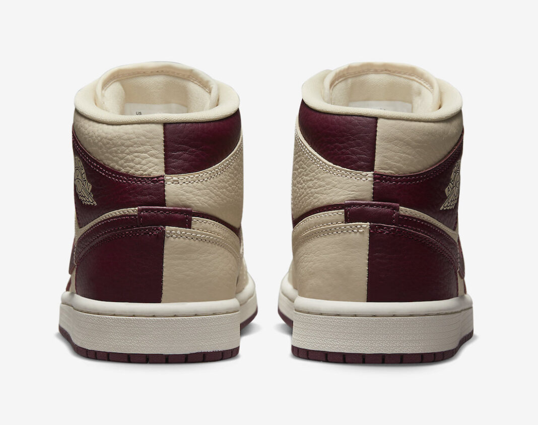 Air Jordan 1 Mid Split Beach Cherrywood DR0501200 Release Date SBD