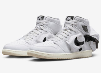 Air Jordan 1 High OG Stash Revealed in White Air Jordan 1 Stash White Black DO8727-100 Release Date