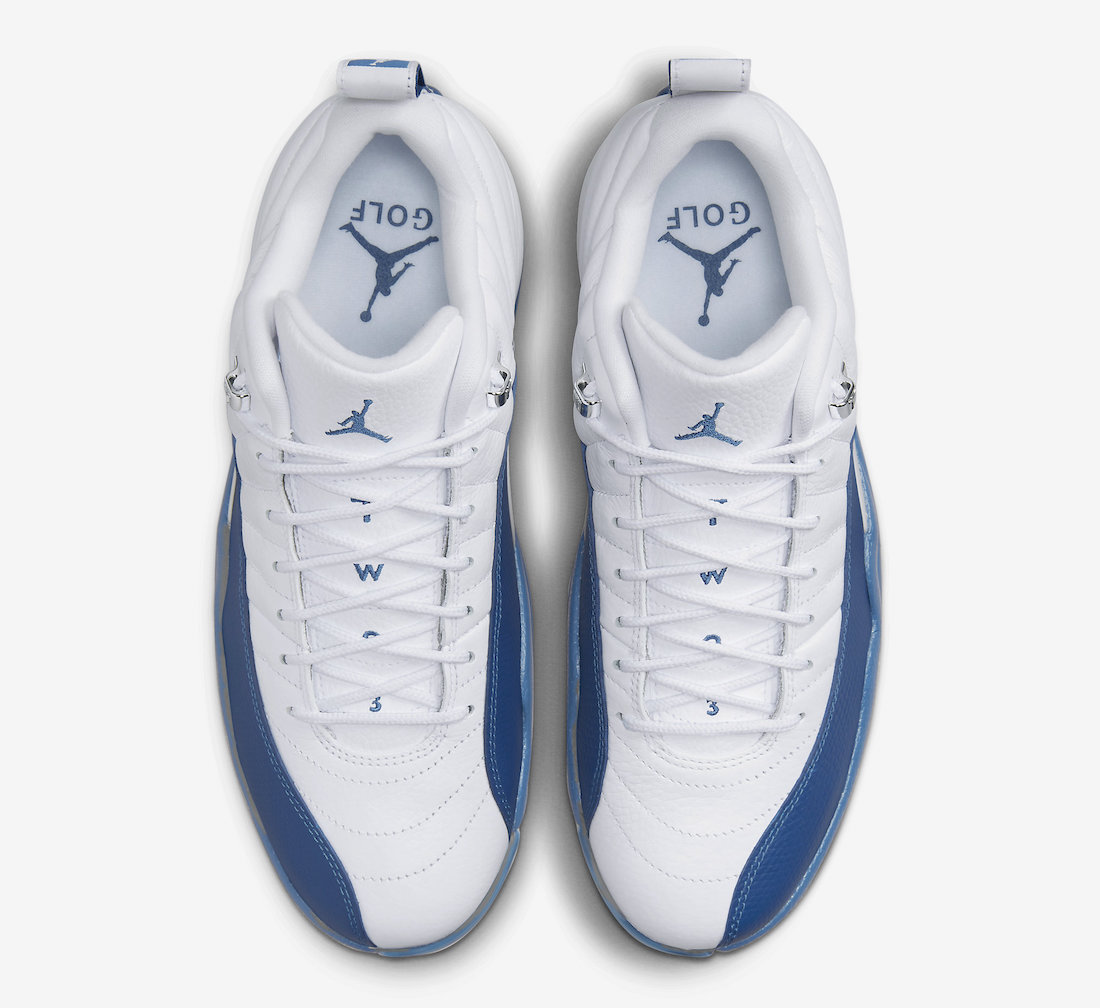 Air Jordan 12 Low Golf French Blue DH4120-101 Release Date