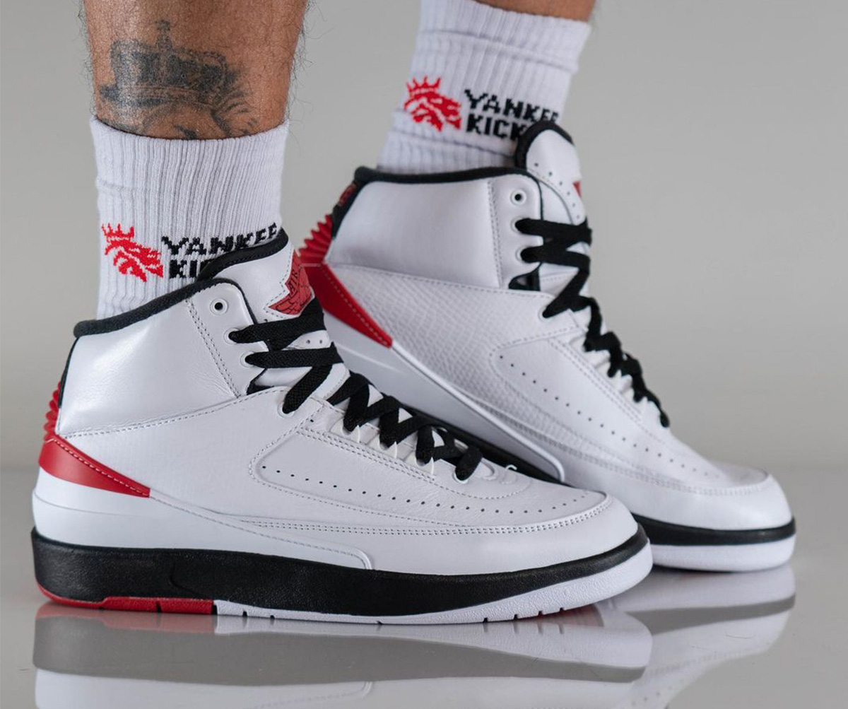 Air Jordan 2 OG Chicago DX2454-106 Release Date On-Feet