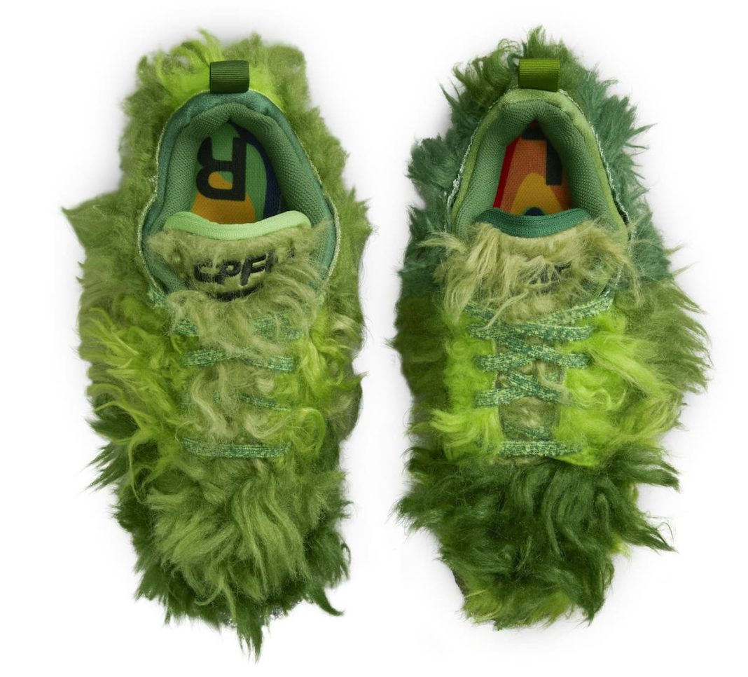 Official Photos of the Nike CPFM Flea 1 “Grinch” - Trapholizay